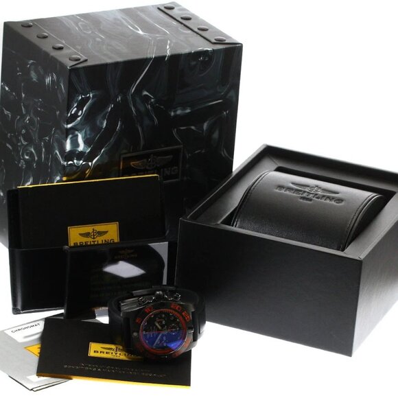 BREITLING Chronomat44 Raven MB0111 Chronograph Date Automatic Men's Watch_884434 - Picture 7 of 7